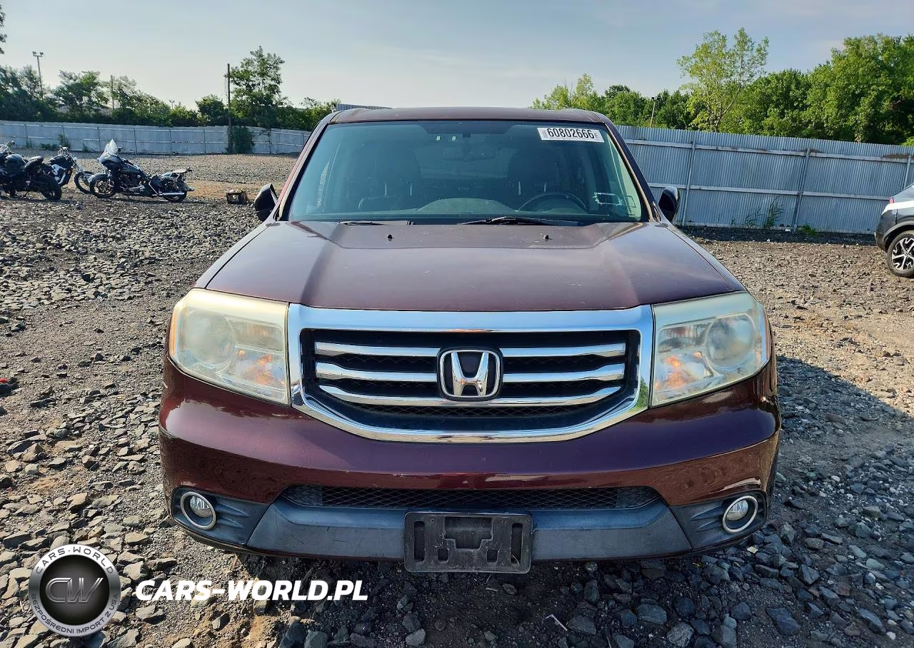 2013 Honda Pilot Exl VIN:5FNYF4H50DB030339 - 5