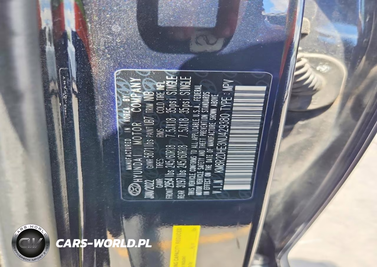 2022 Hyundai Palisade Sel VIN:KM8R2DHE3NU429380 - 13