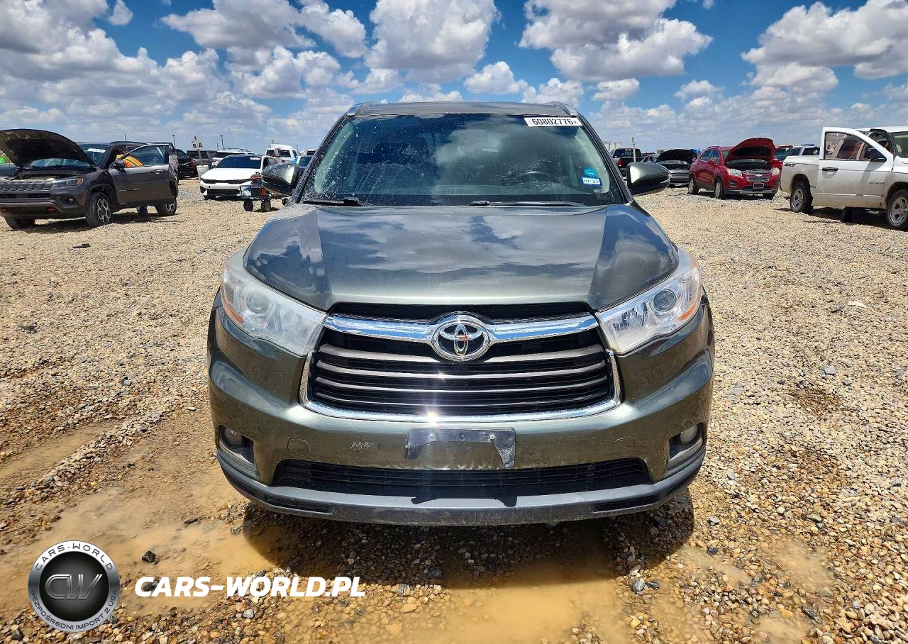 2014 Toyota Highlander Limited VIN:5TDYKRFHXES015592 - 5