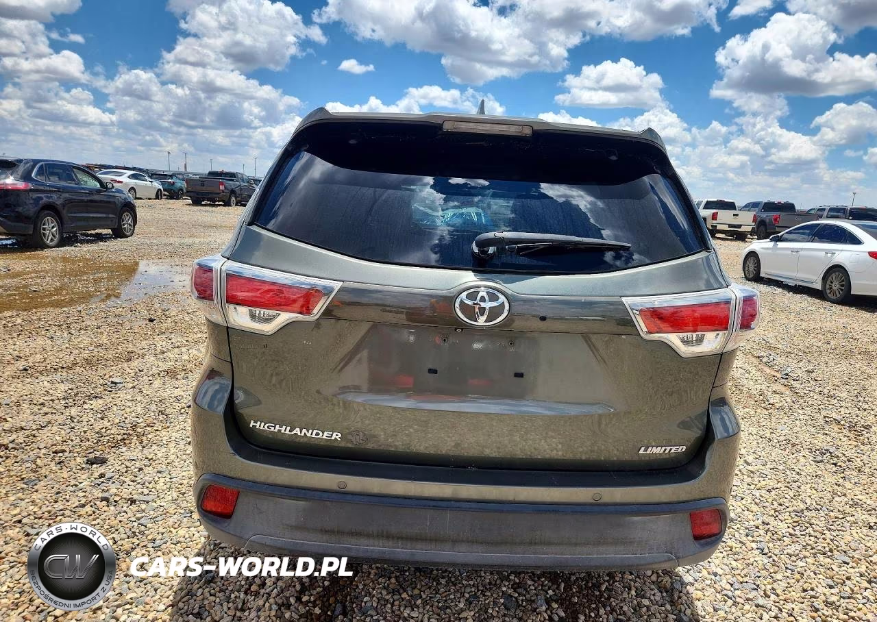 2014 Toyota Highlander Limited VIN:5TDYKRFHXES015592 - 6