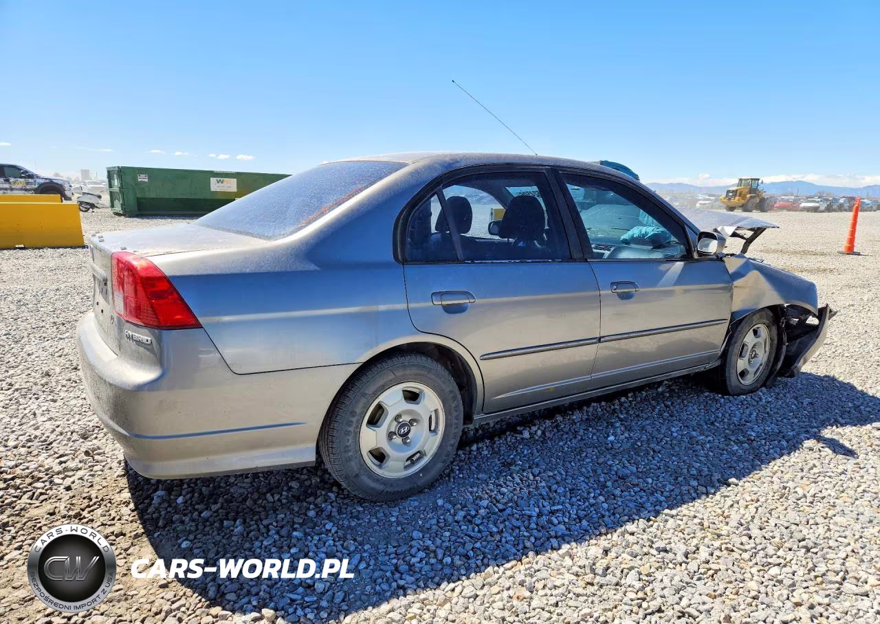 2005 Honda Civic Hybrid VIN:JHMES956X5S016394 - 3