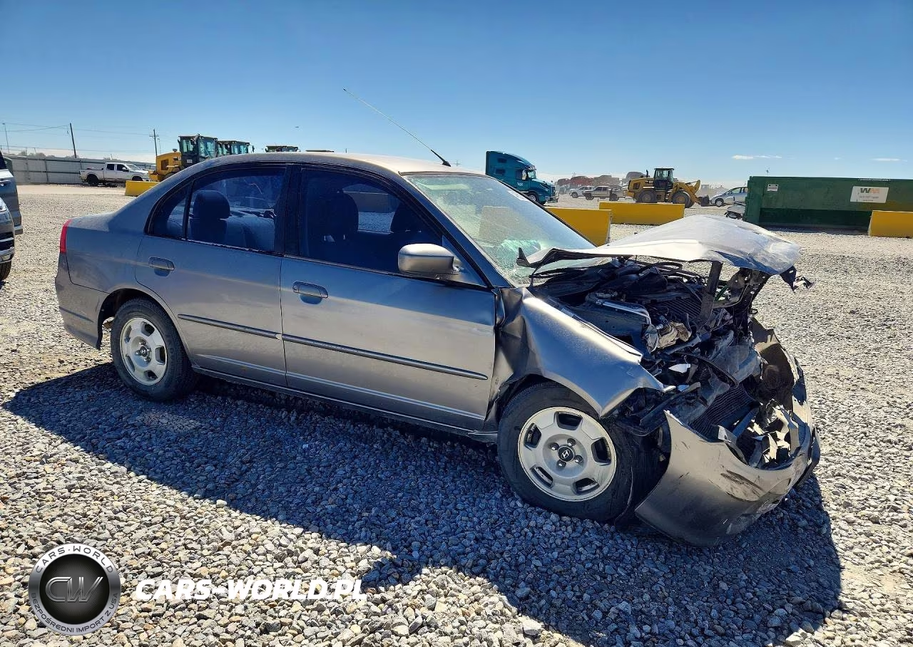 2005 Honda Civic Hybrid VIN:JHMES956X5S016394 - 4