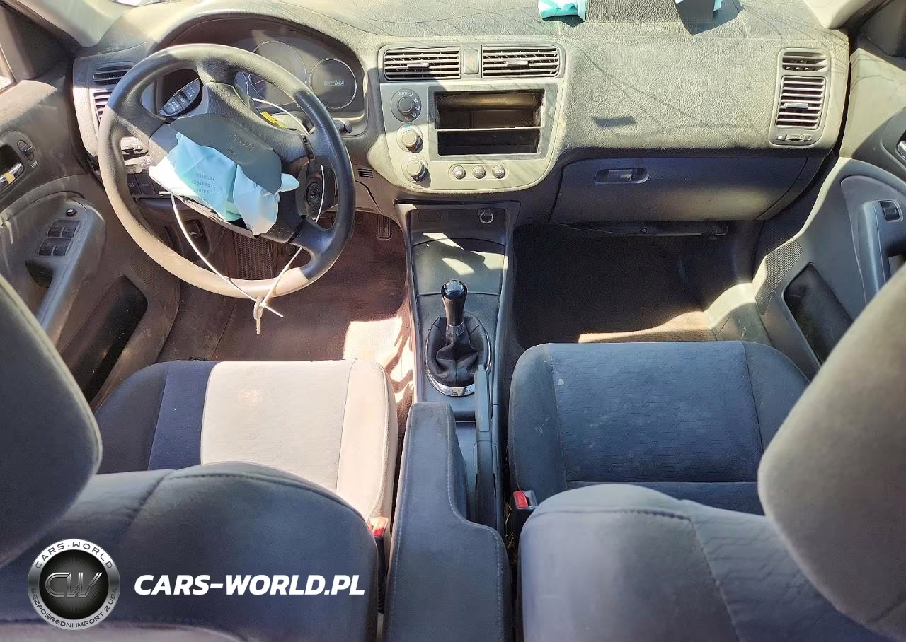 2005 Honda Civic Hybrid VIN:JHMES956X5S016394 - 8