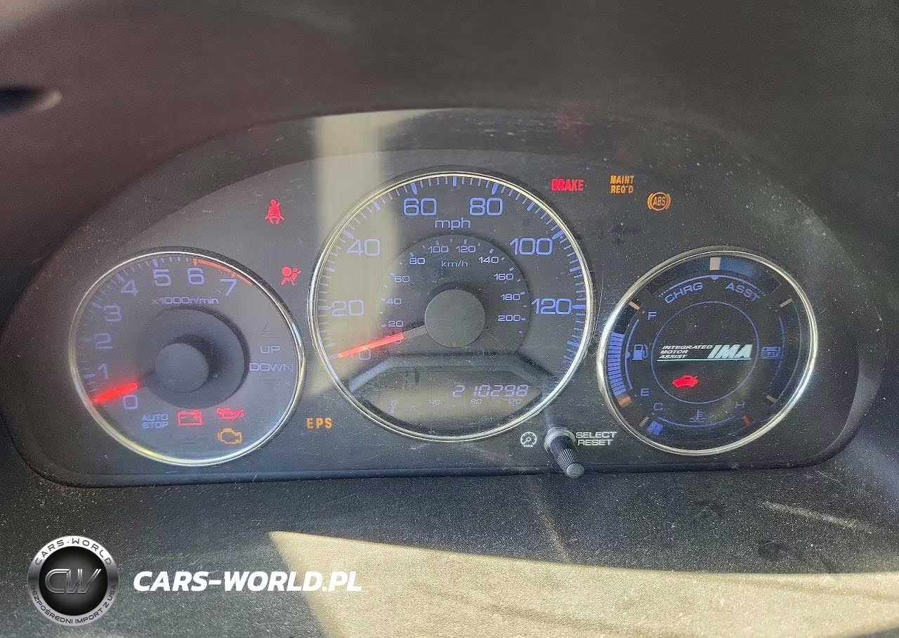 2005 Honda Civic Hybrid VIN:JHMES956X5S016394 - 9