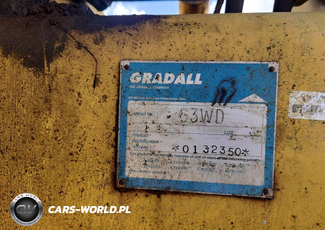 1997 Gradal G3Wd Excavator Rwd VIN:0132350 - 10