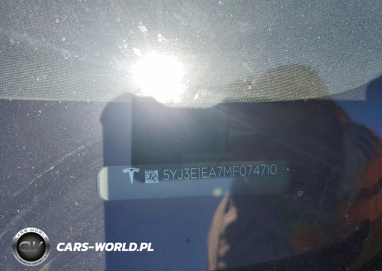 2021 Tesla Model 3 VIN:5YJ3E1EA7MF074710 - 12