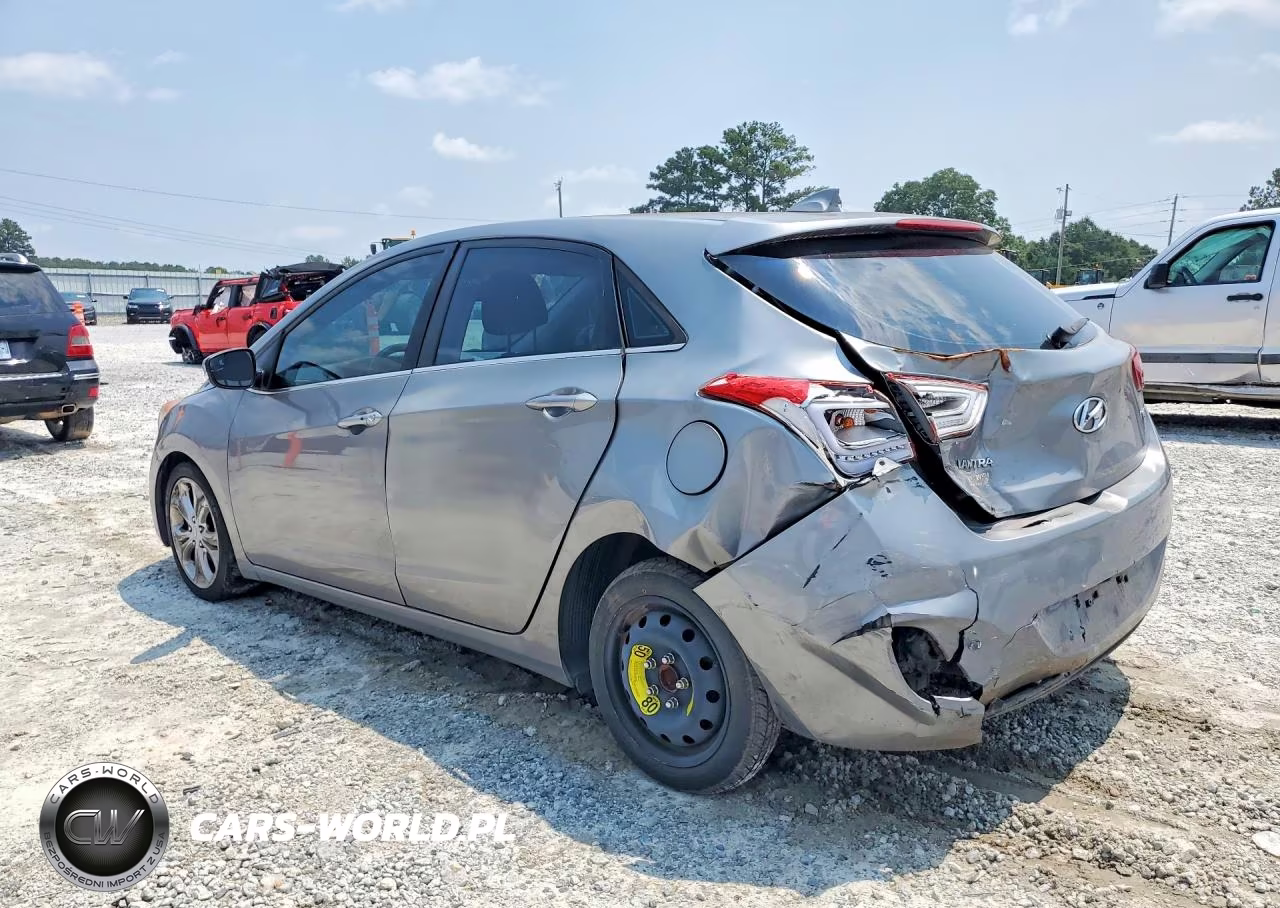 2014 Hyundai Elantra Gt Base VIN:KMHD35LH9EU166939 - 2