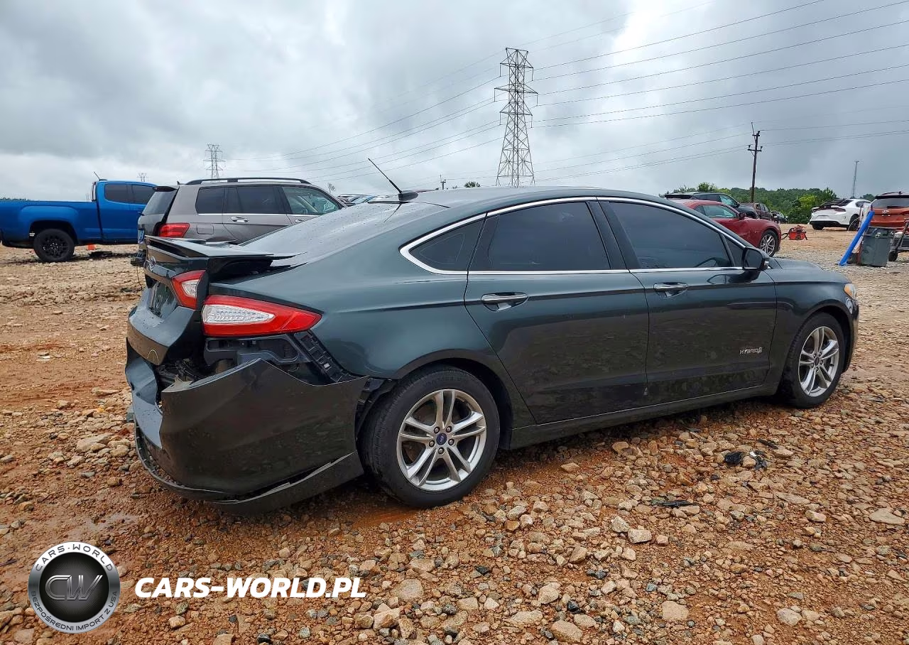 2016 Ford Fusion Titanium Hev VIN:3FA6P0RU1GR190354 - 3