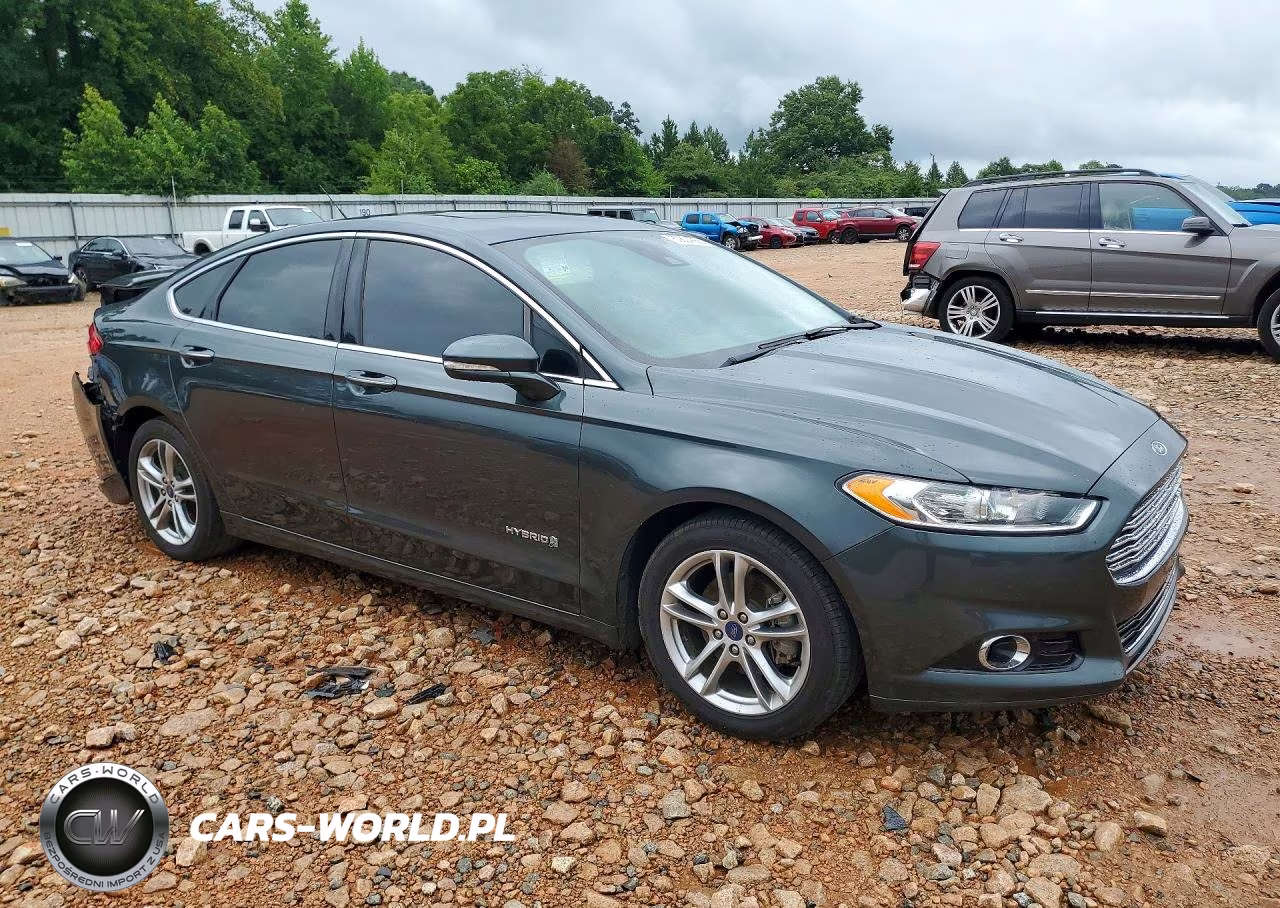 2016 Ford Fusion Titanium Hev VIN:3FA6P0RU1GR190354 - 4