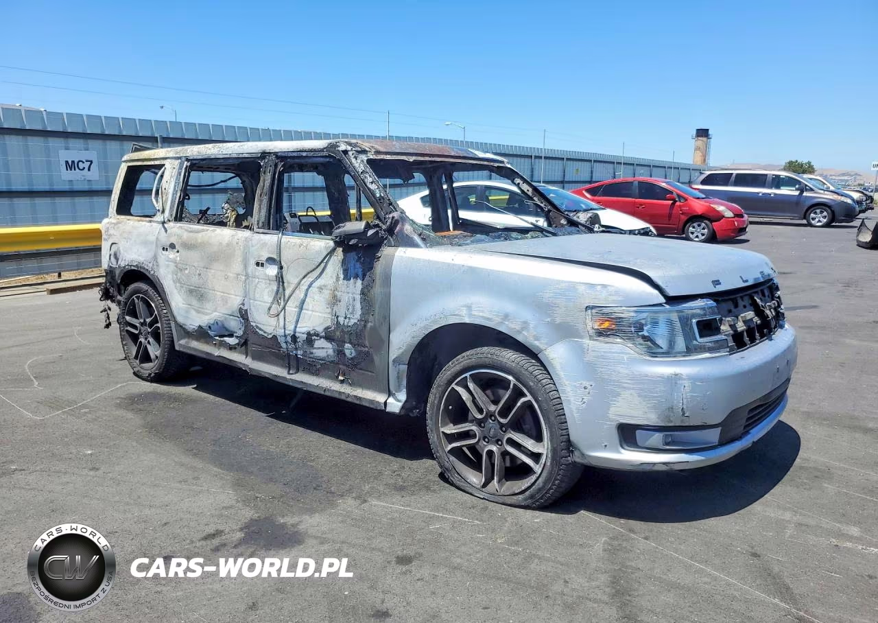 2013 Ford Flex Sel VIN:2FMGK5C86DBD30619 - 4