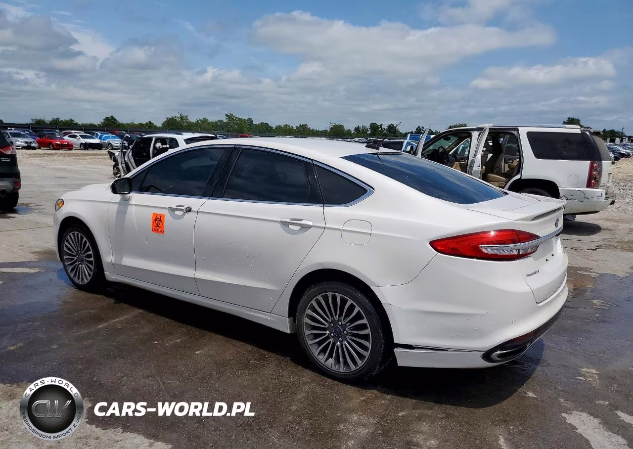 2017 Ford Fusion Titanium VIN:3FA6P0K92HR212305 - 2