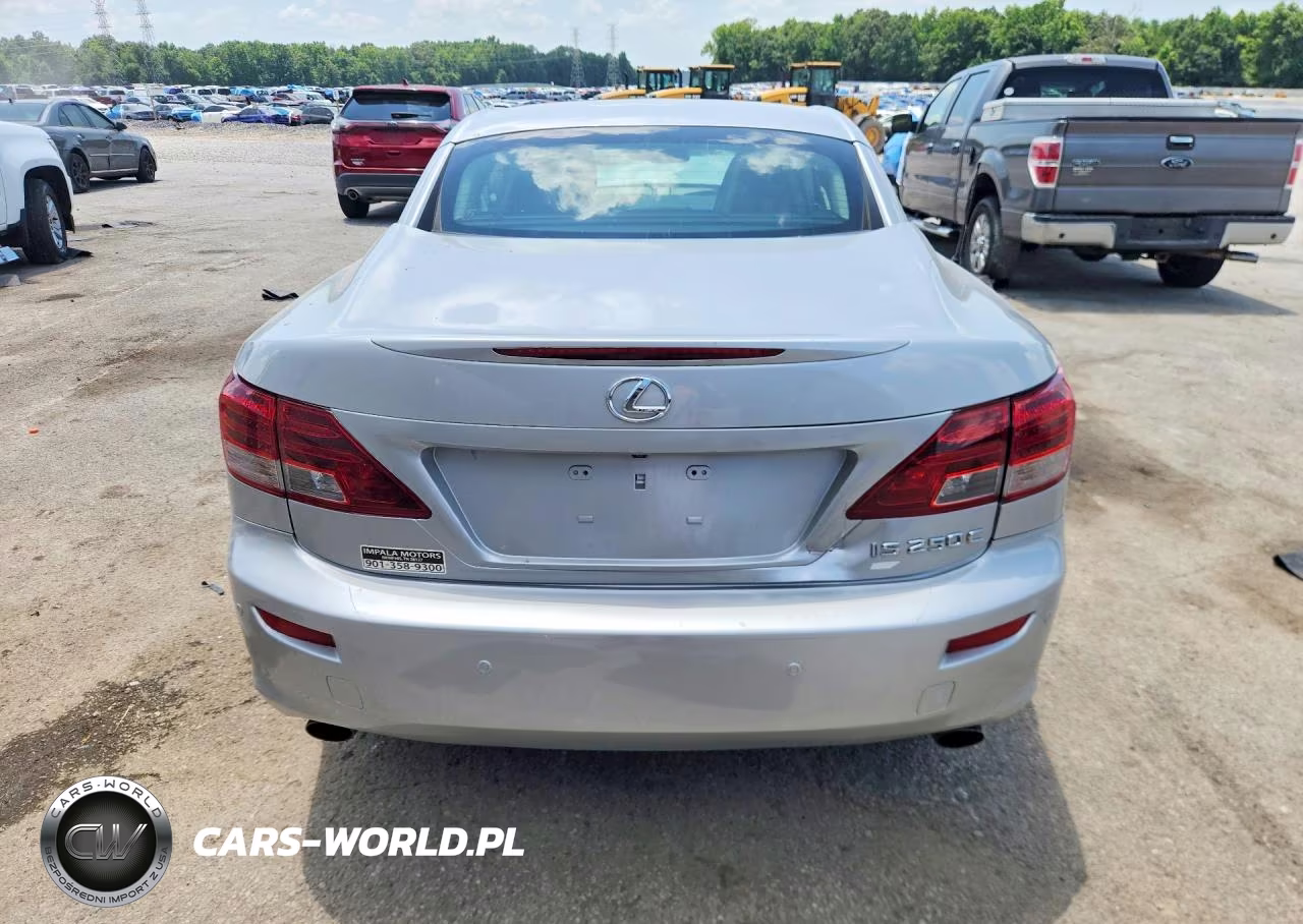 2011 Lexus Is 250C VIN:JTHFF2C28B2515206 - 6