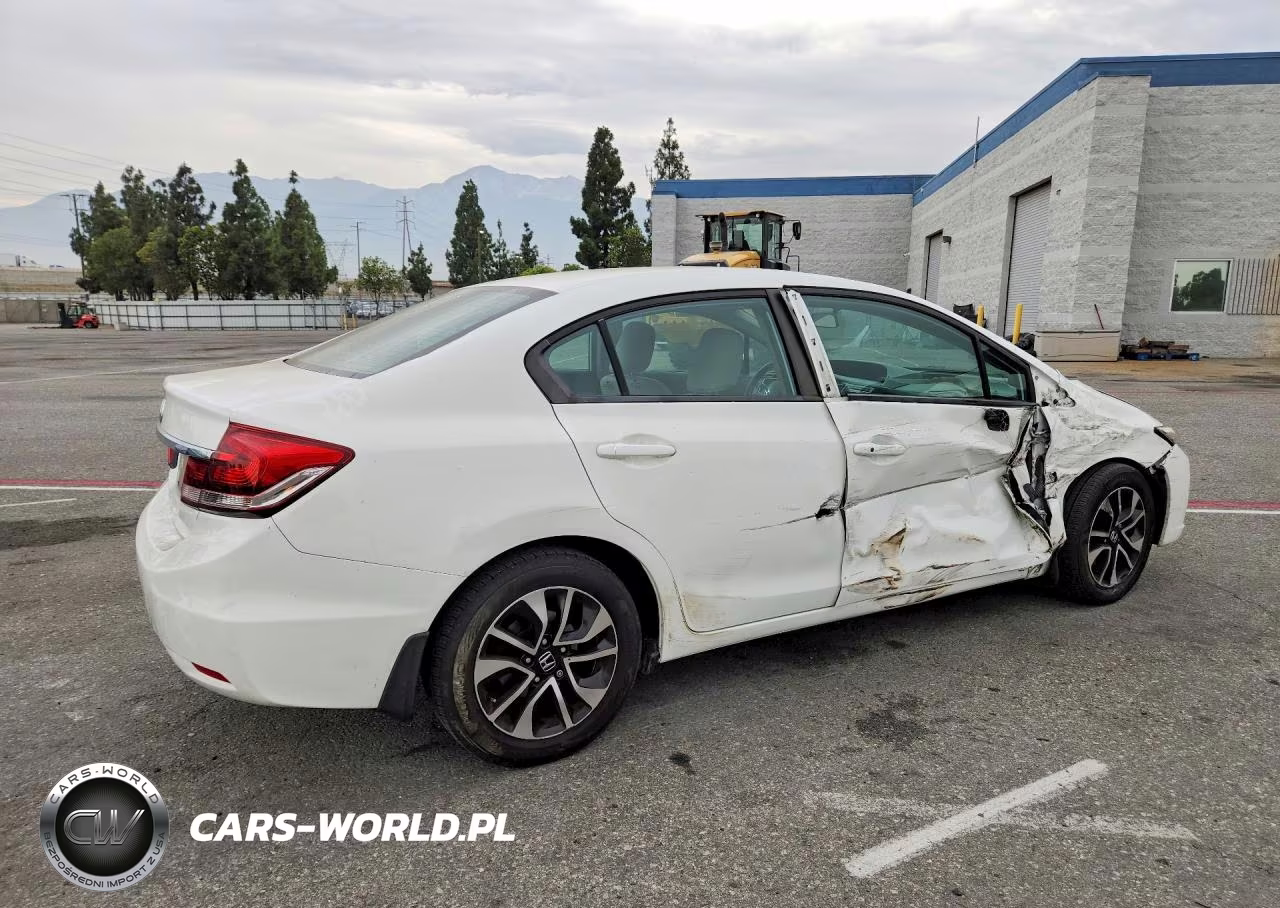 2014 Honda Civic Ex VIN:19XFB2F86EE270264 - 3