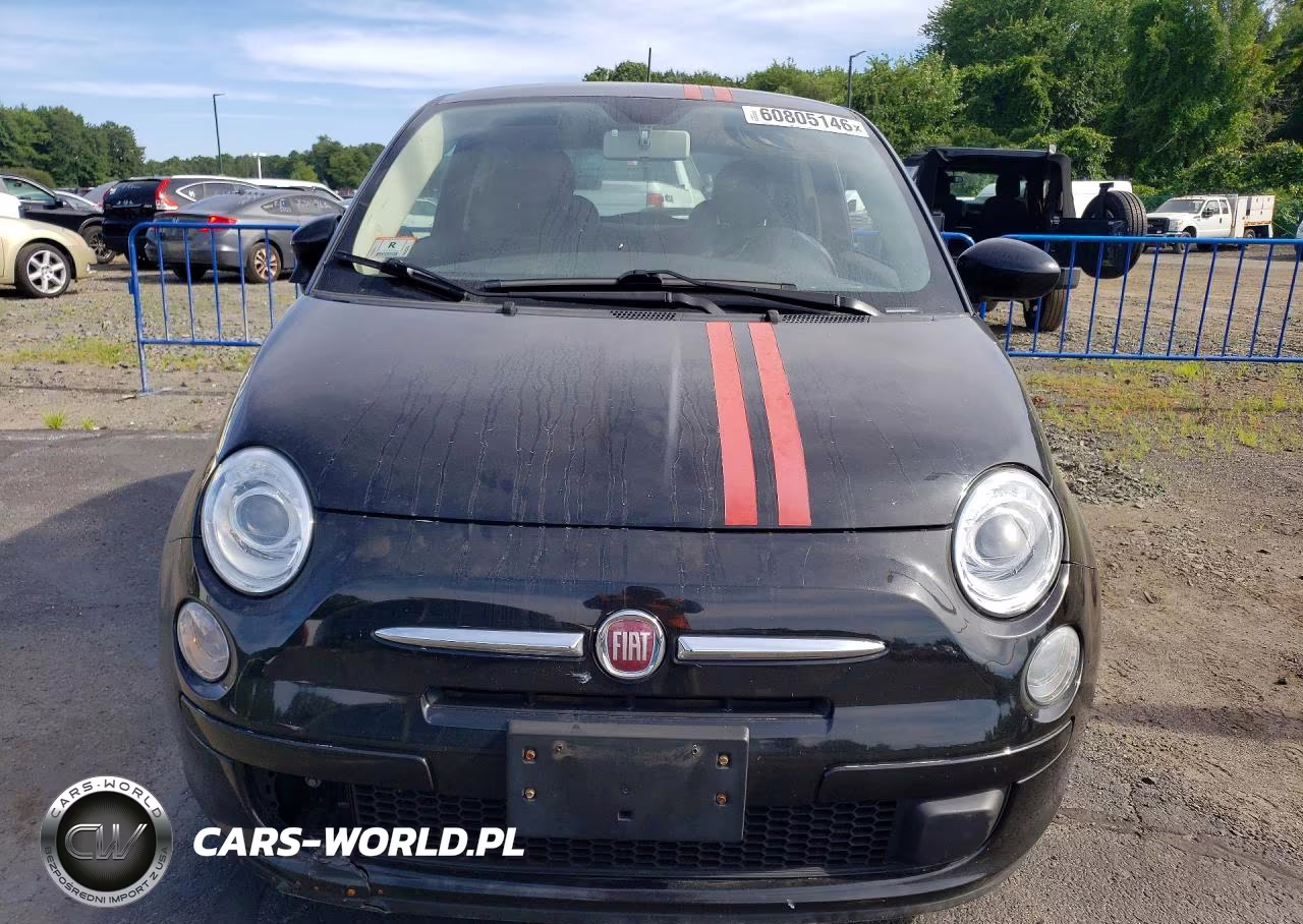 2012 Fiat 500 Pop VIN:3C3CFFAR2CT280415 - 5