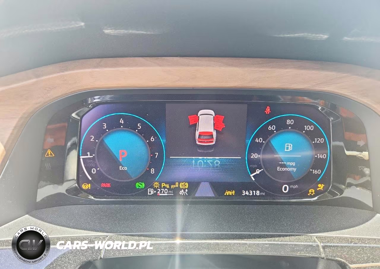 2024 Volkswagen Atlas Se VIN:1V2JR2CA0RC553669 - 9