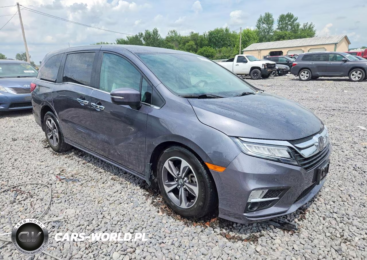 2020 Honda Odyssey Touring VIN:5FNRL6H87LB040500 - 4