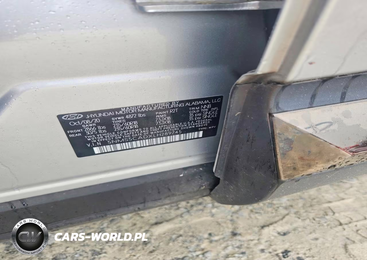2020 Hyundai Santa Fe Limited VIN:5NMS5CADXLH289745 - 12