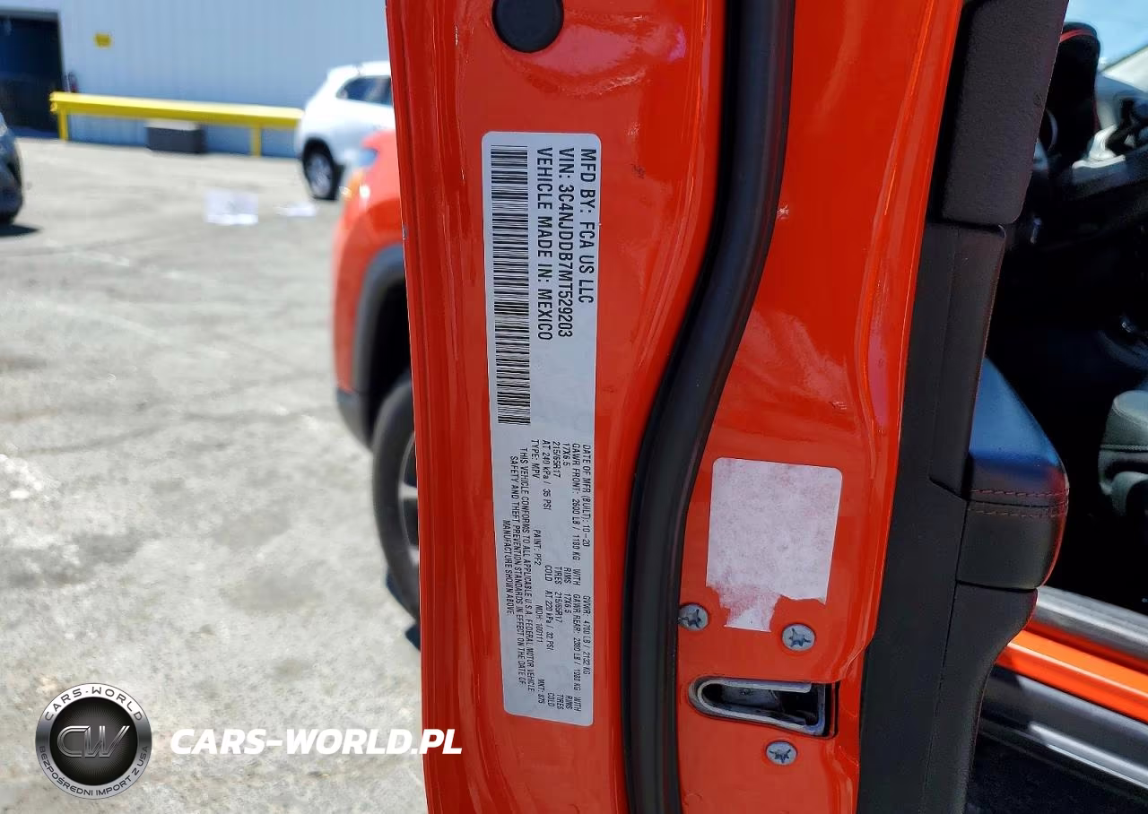 2021 Jeep Compass Trailhawk VIN:3C4NJDDB7MT529203 - 12