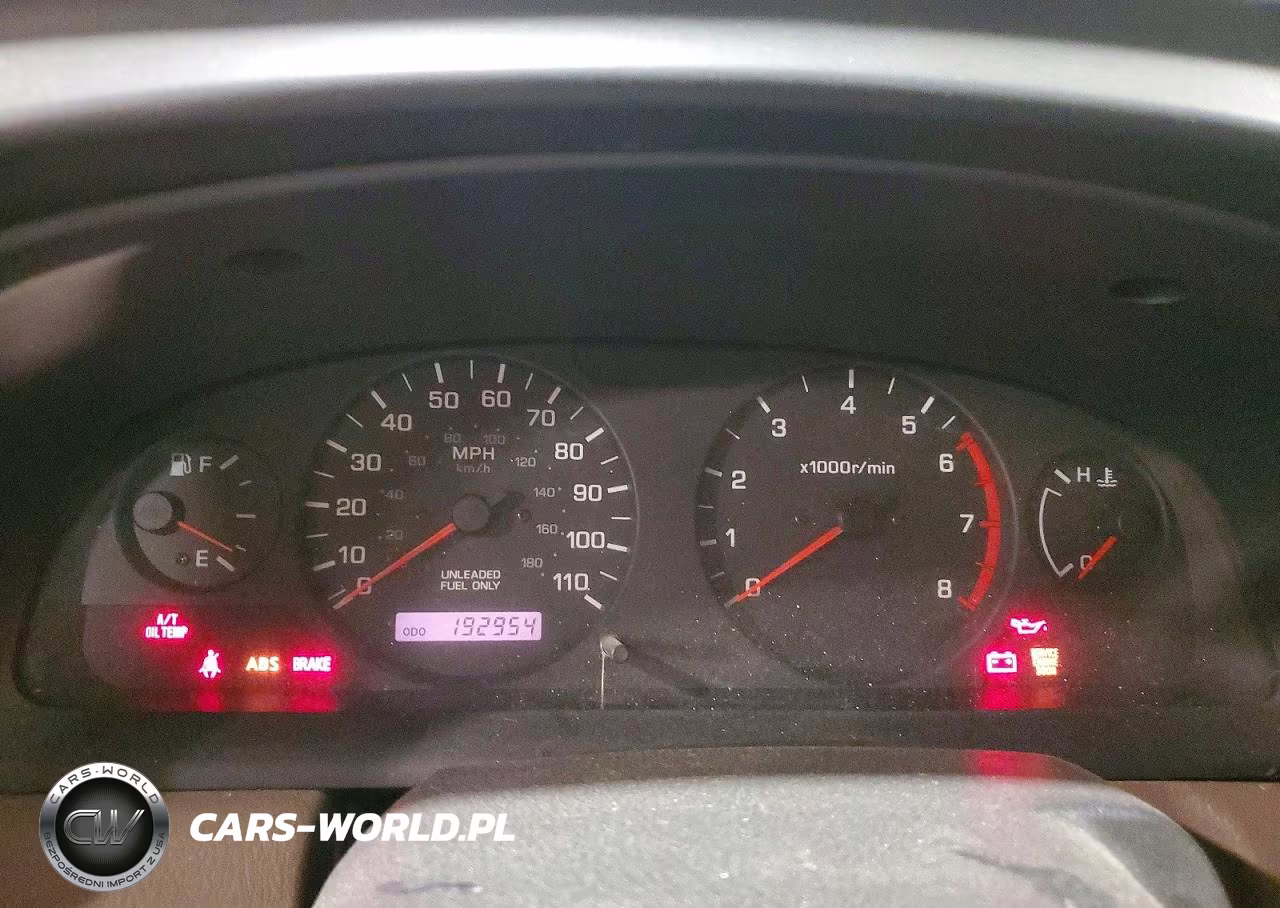 2000 Nissan Frontier Xe-V6 VIN:1N6ED26Y3YC352595 - 9