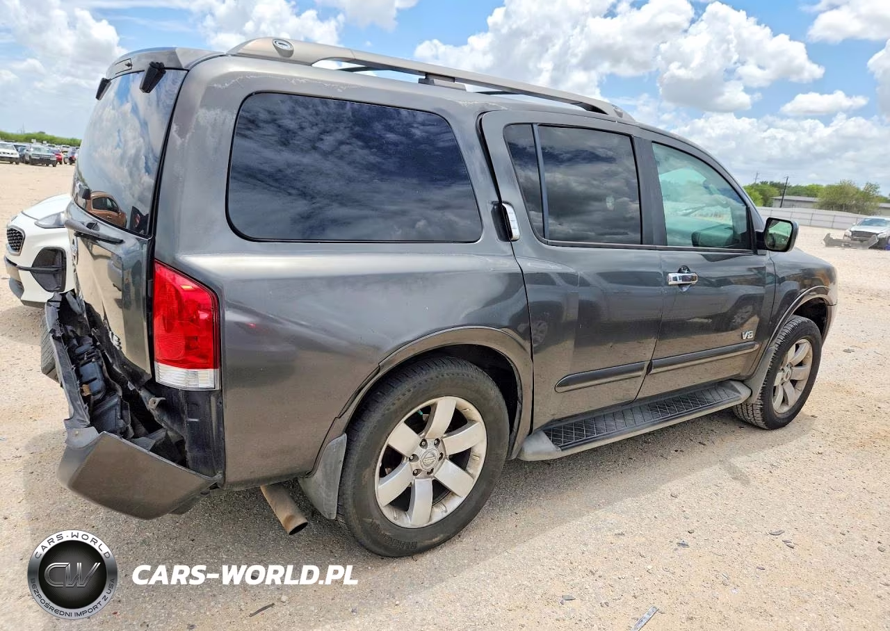 2008 Nissan Armada Se Ffv VIN:5N1BA08D18N617026 - 3