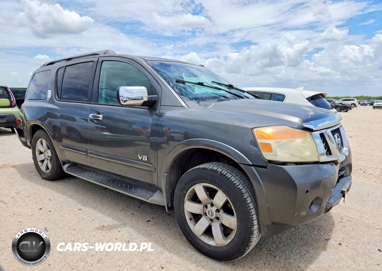2008 Nissan Armada Se Ffv VIN:5N1BA08D18N617026 - 4