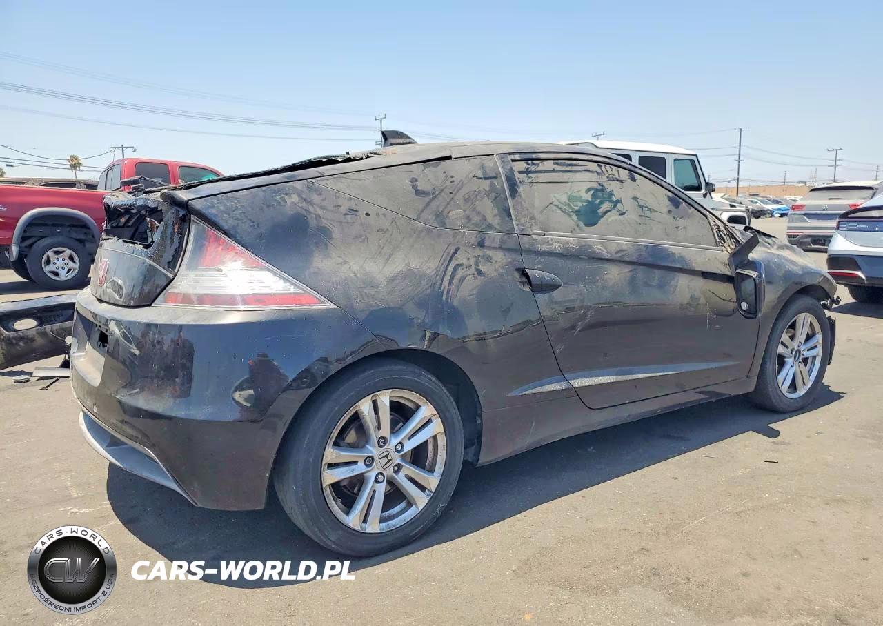2011 Honda Cr-Z Ex VIN:JHMZF1D6XBS007487 - 3