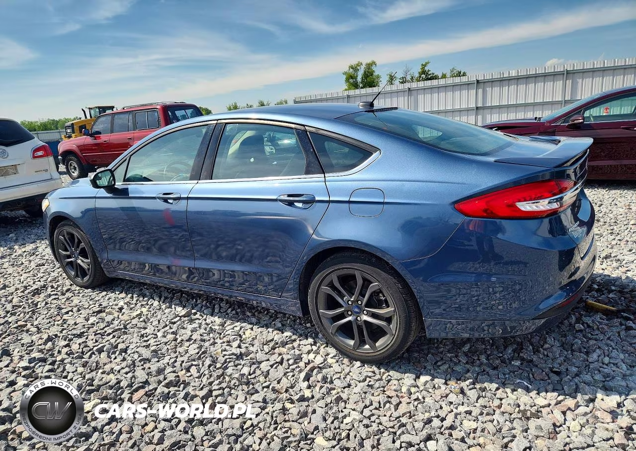 2018 Ford Fusion Se VIN:3FA6P0HD9JR160480 - 2