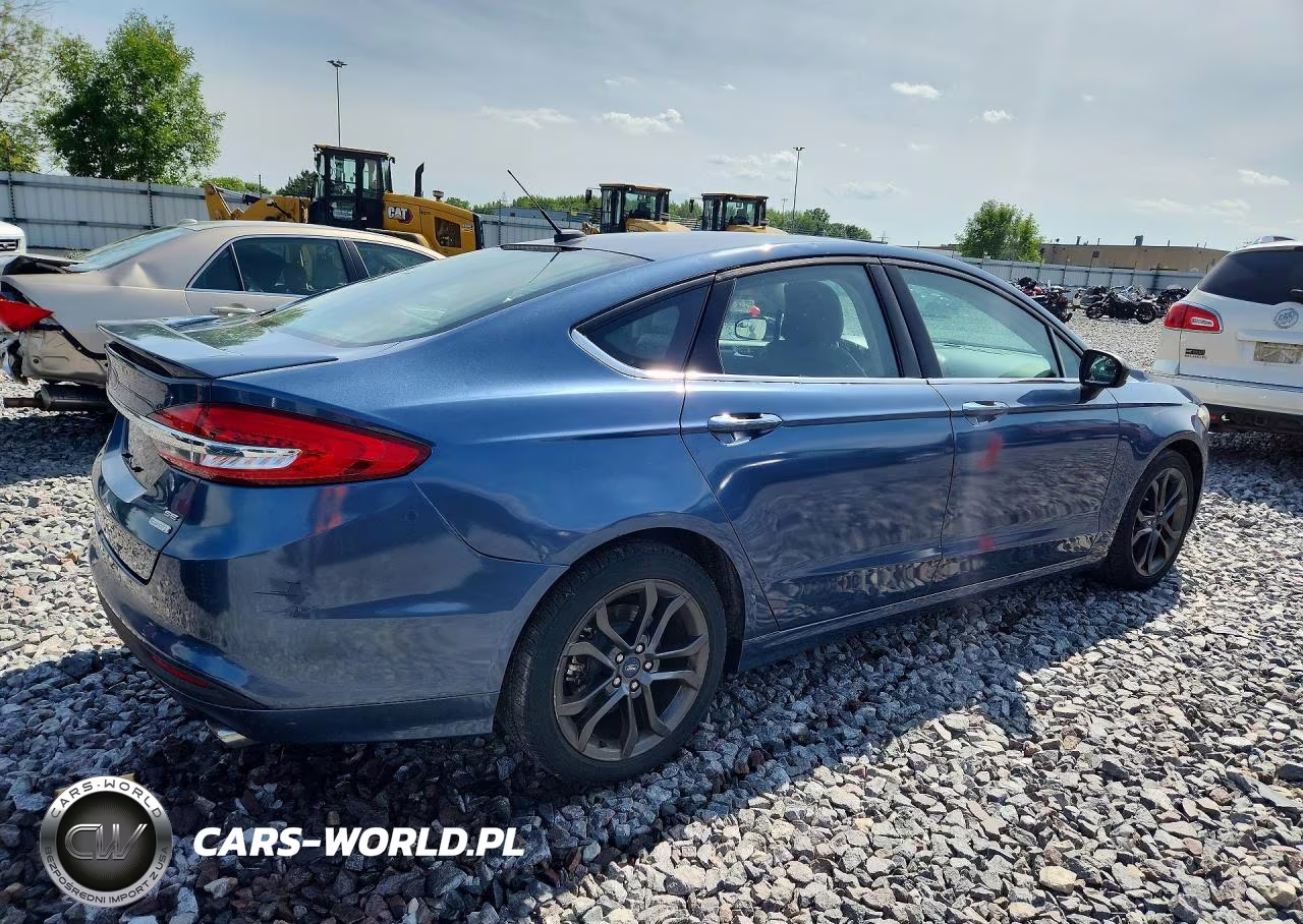 2018 Ford Fusion Se VIN:3FA6P0HD9JR160480 - 3