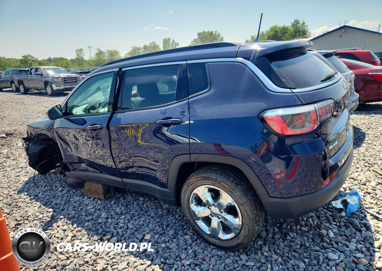 2019 Jeep Compass Latitude VIN:3C4NJDBB3KT729169 - 2