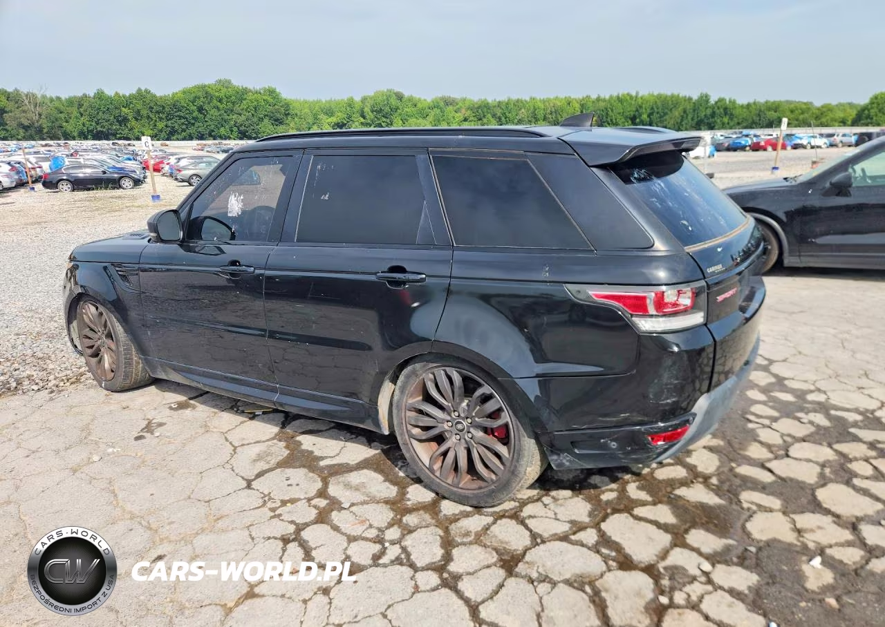 2017 Land Rover Range Rover Sport Hse Dynamic VIN:SALWV2FV4HA181189 - 2