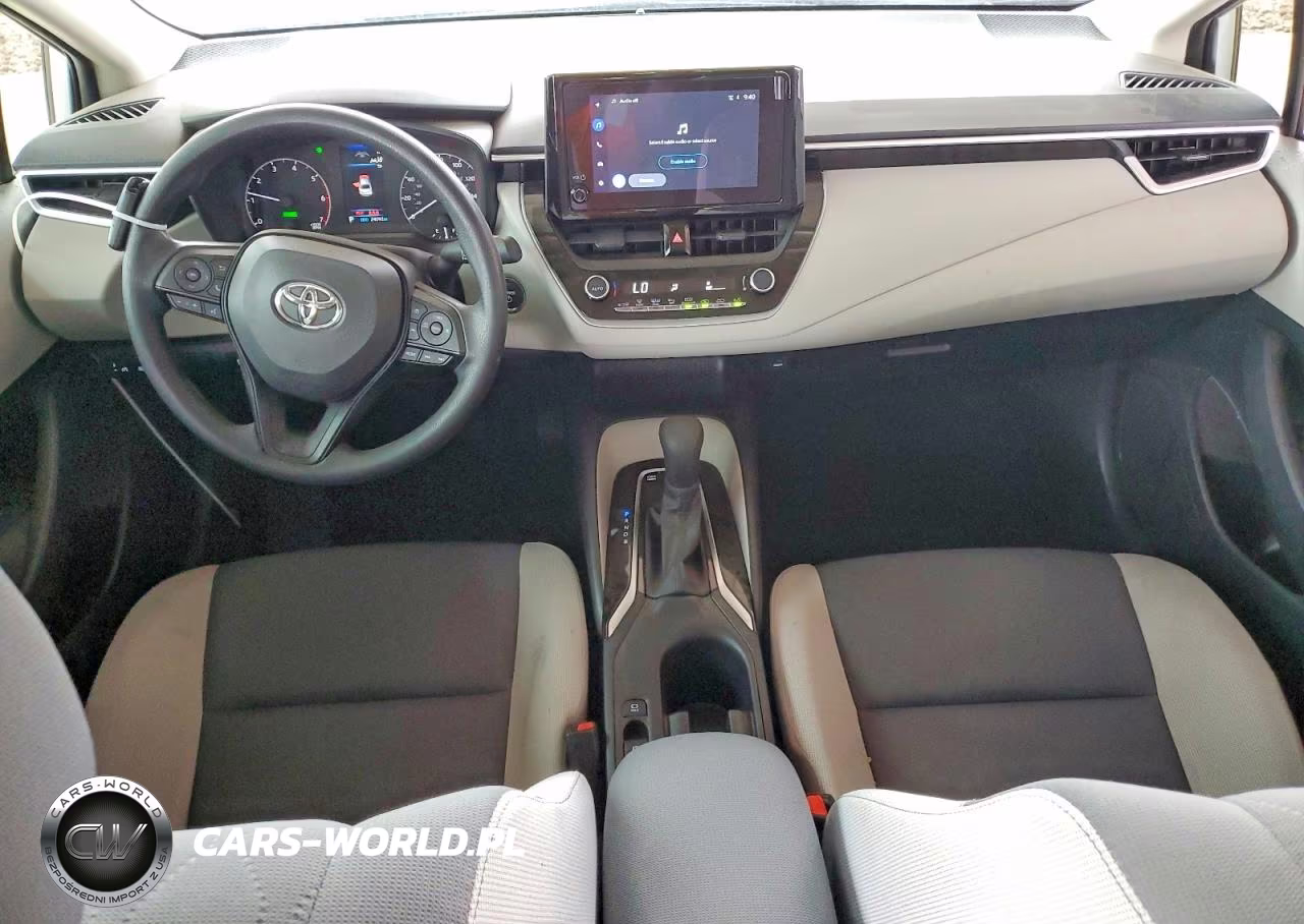 2025 Toyota Corolla Hybrid Le VIN:JTDBDMHE7S3025922 - 8