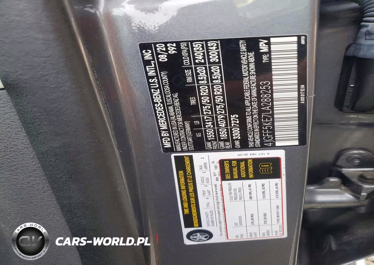 2020 Mercedes-Benz Gls 450 4Matic VIN:4JGFF5KE7LA288253 - 13