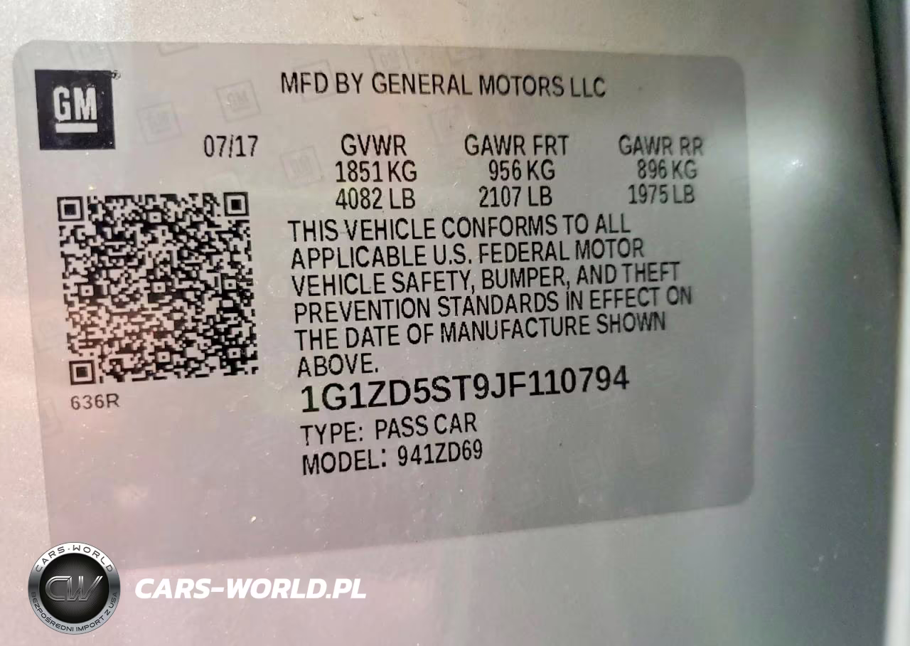 2018 Chevrolet Malibu Lt VIN:1G1ZD5ST9JF110794 - 13