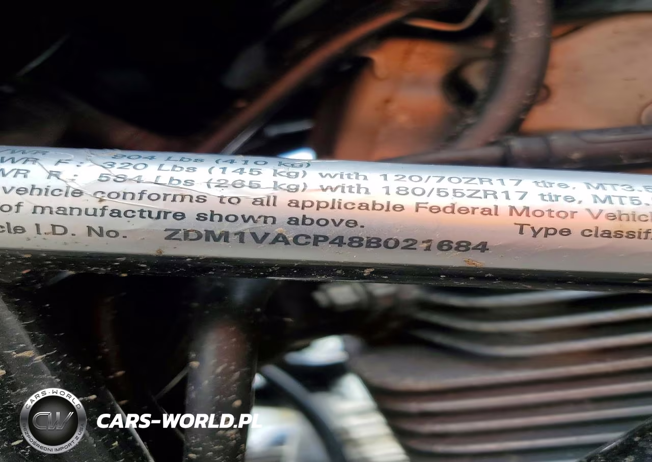 2008 Ducati Multistrada 1100 VIN:ZDM1VACP48B021684 - 9