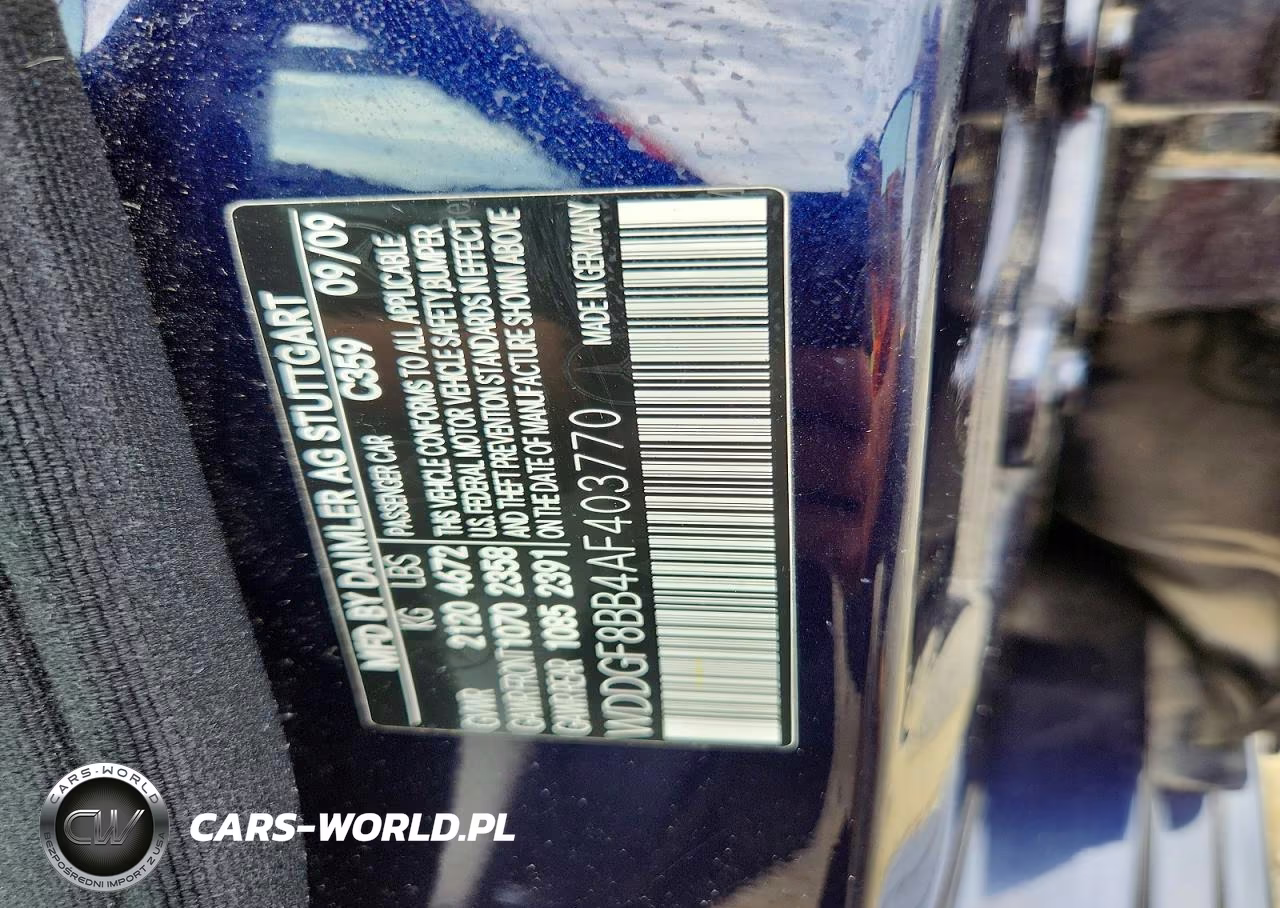 2010 Mercedes-Benz C 300 4Matic VIN:WDDGF8BB4AF403770 - 12