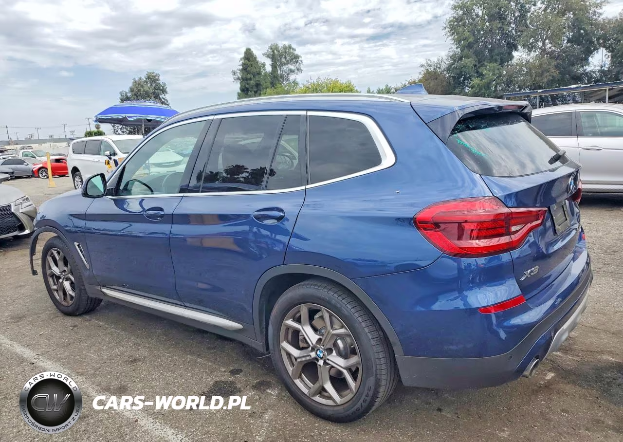 2021 BMW X3 Sdrive30I VIN:5UXTY3C09M9G26152 - 2