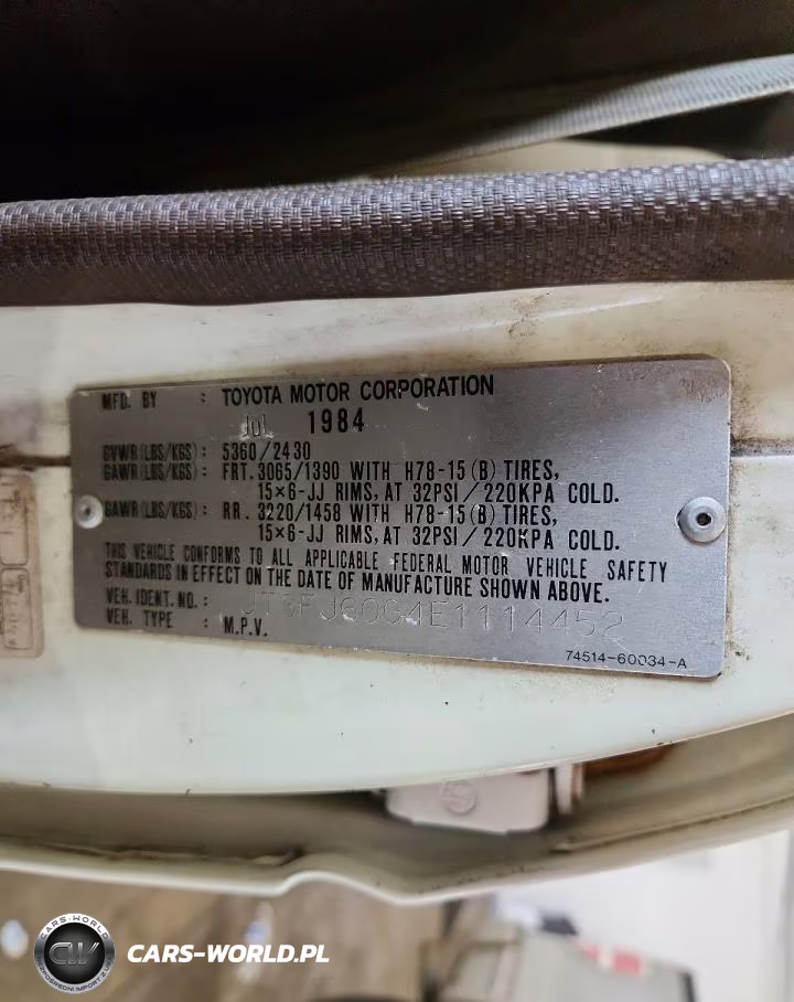 1984 Toyota Land Cruiser Fj60 VIN:JT3FJ60G4E1114452 - 13