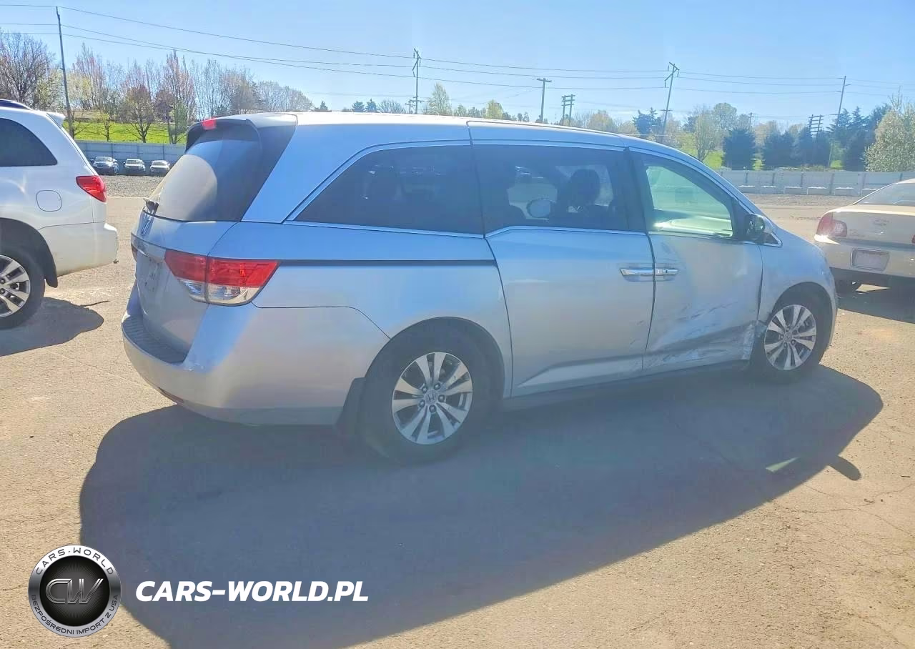 2014 Honda Odyssey Exl VIN:5FNRL5H64EB033273 - 3