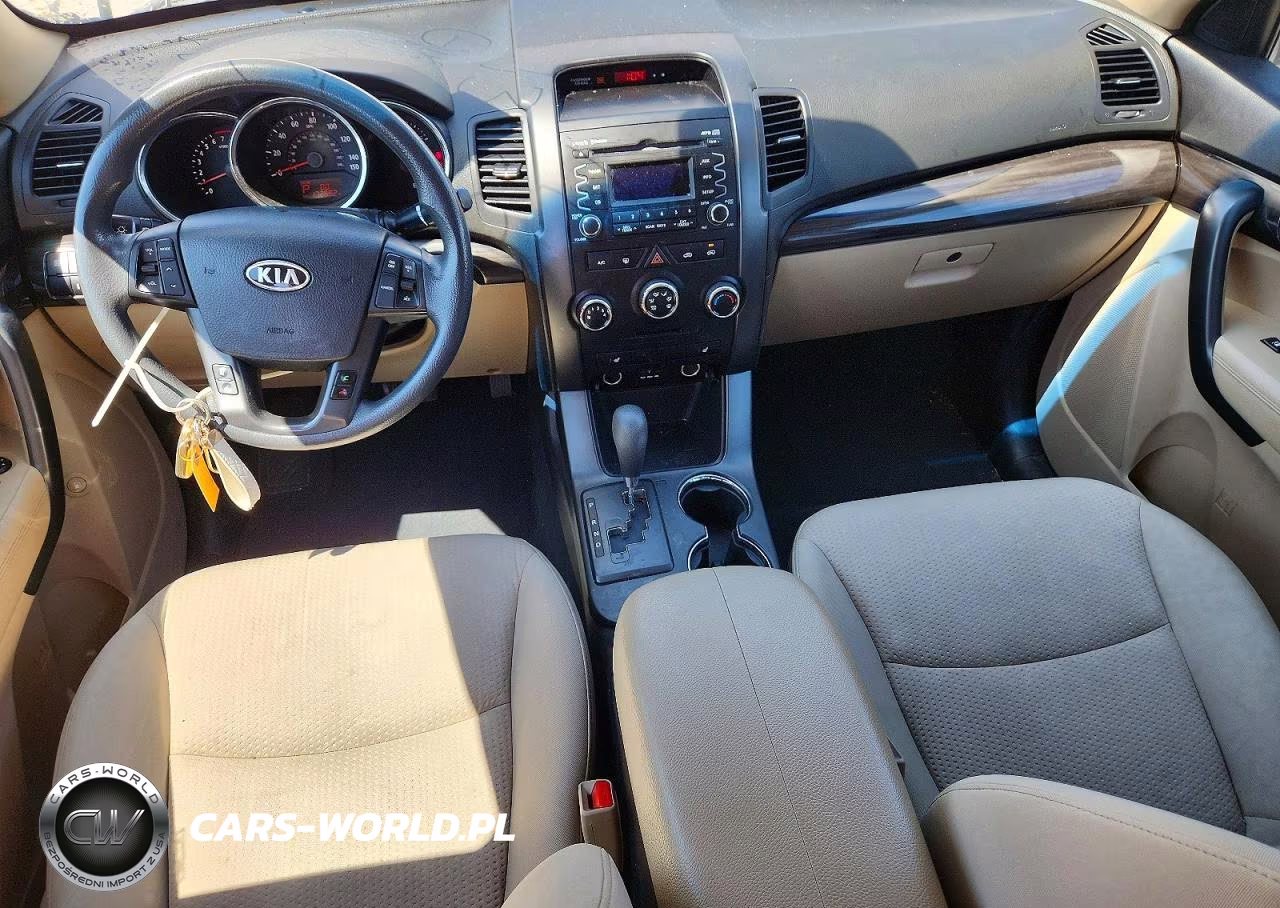 2011 Kia Sorento Lx VIN:5XYKT4A10BG130890 - 8