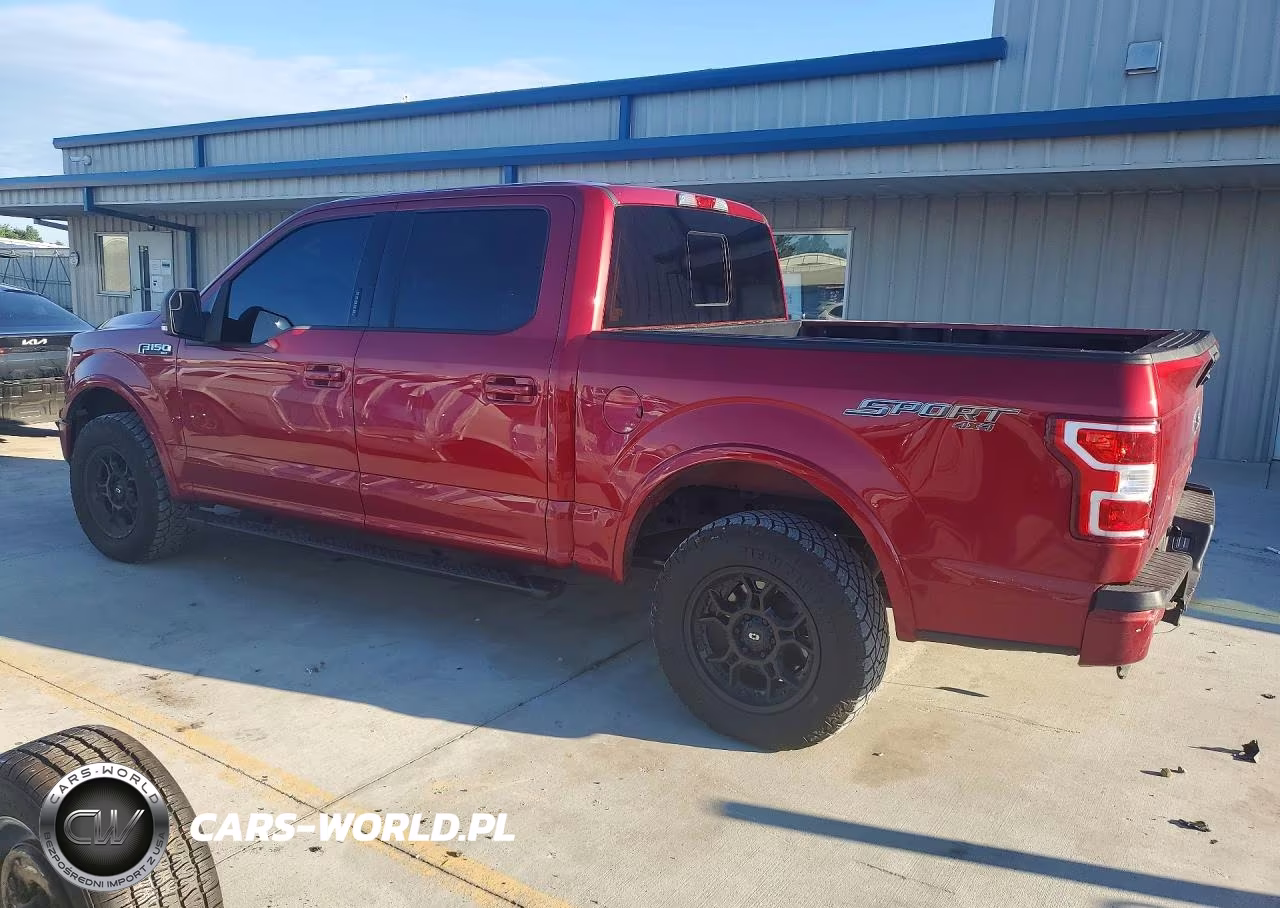 2019 Ford F150 Supercrew VIN:1FTEW1EP7KFA59837 - 2