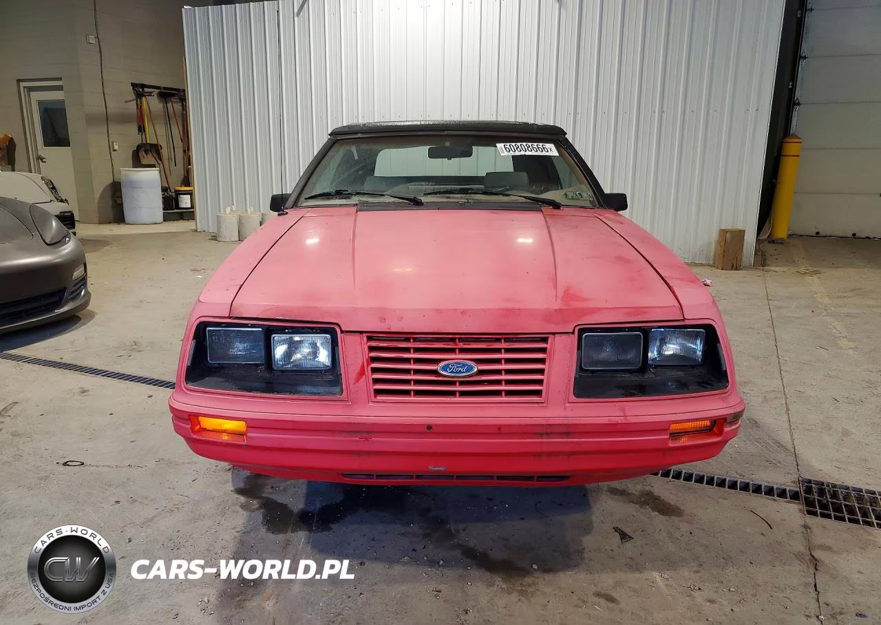 1984 Ford Mustang Glx VIN:1FABP2735EF117972 - 5