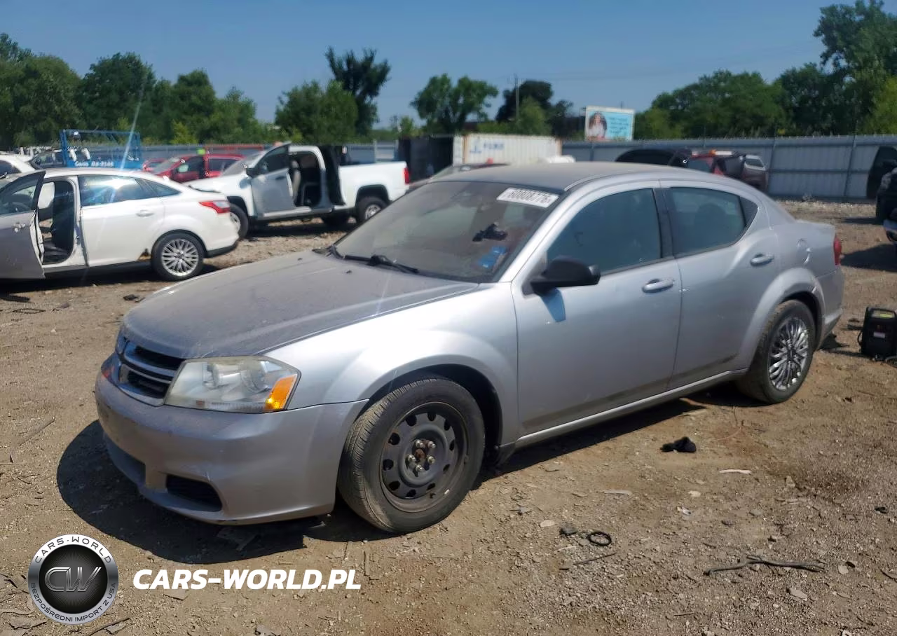 2013 Dodge Avenger Se VIN:1C3CDZAB8DN710539 - 1