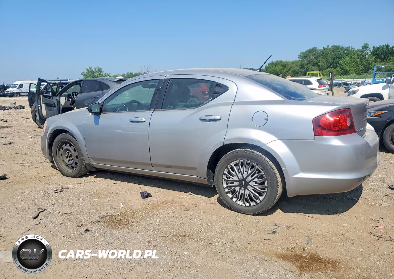 2013 Dodge Avenger Se VIN:1C3CDZAB8DN710539 - 2