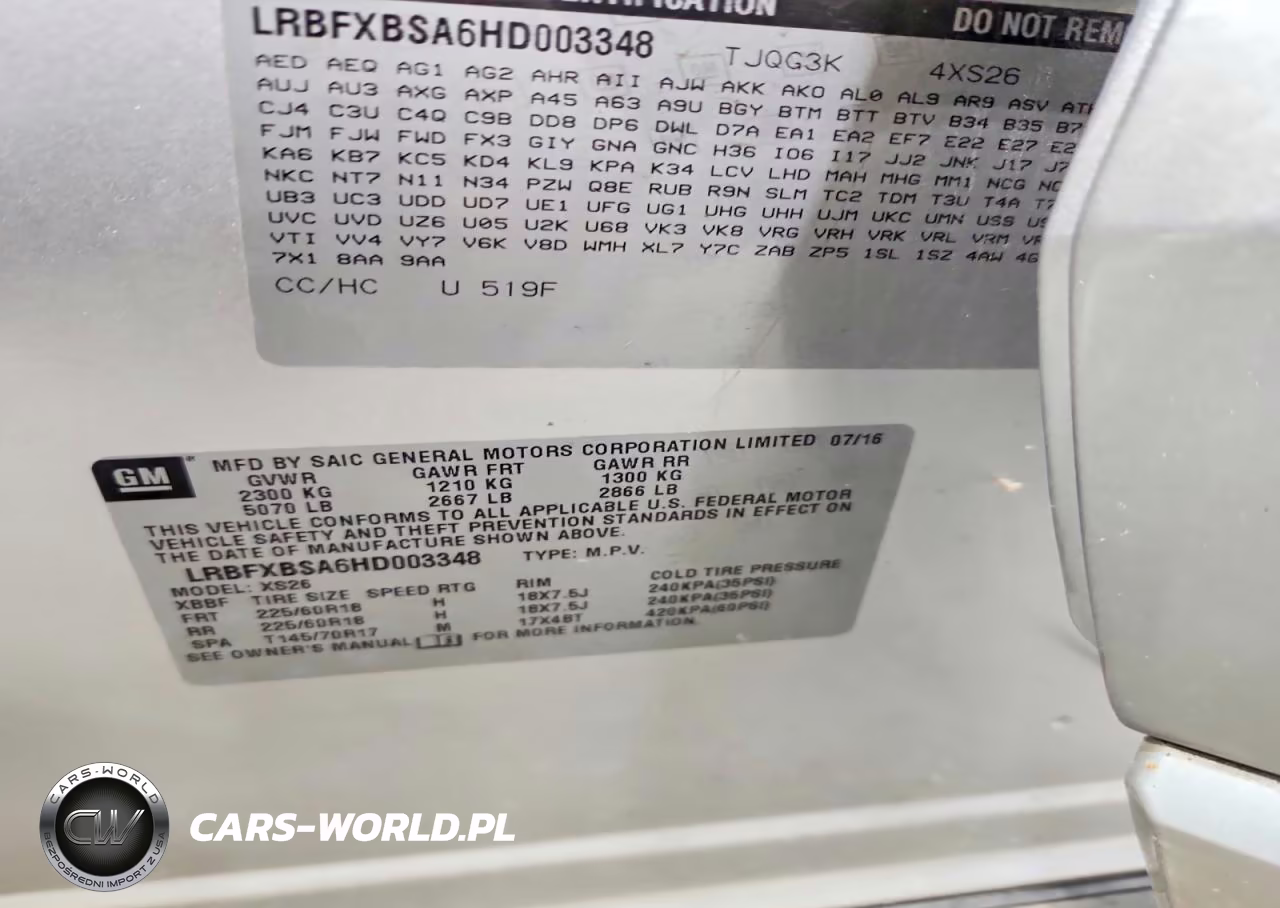 2017 Buick Envision Essence VIN:LRBFXBSA6HD003348 - 14