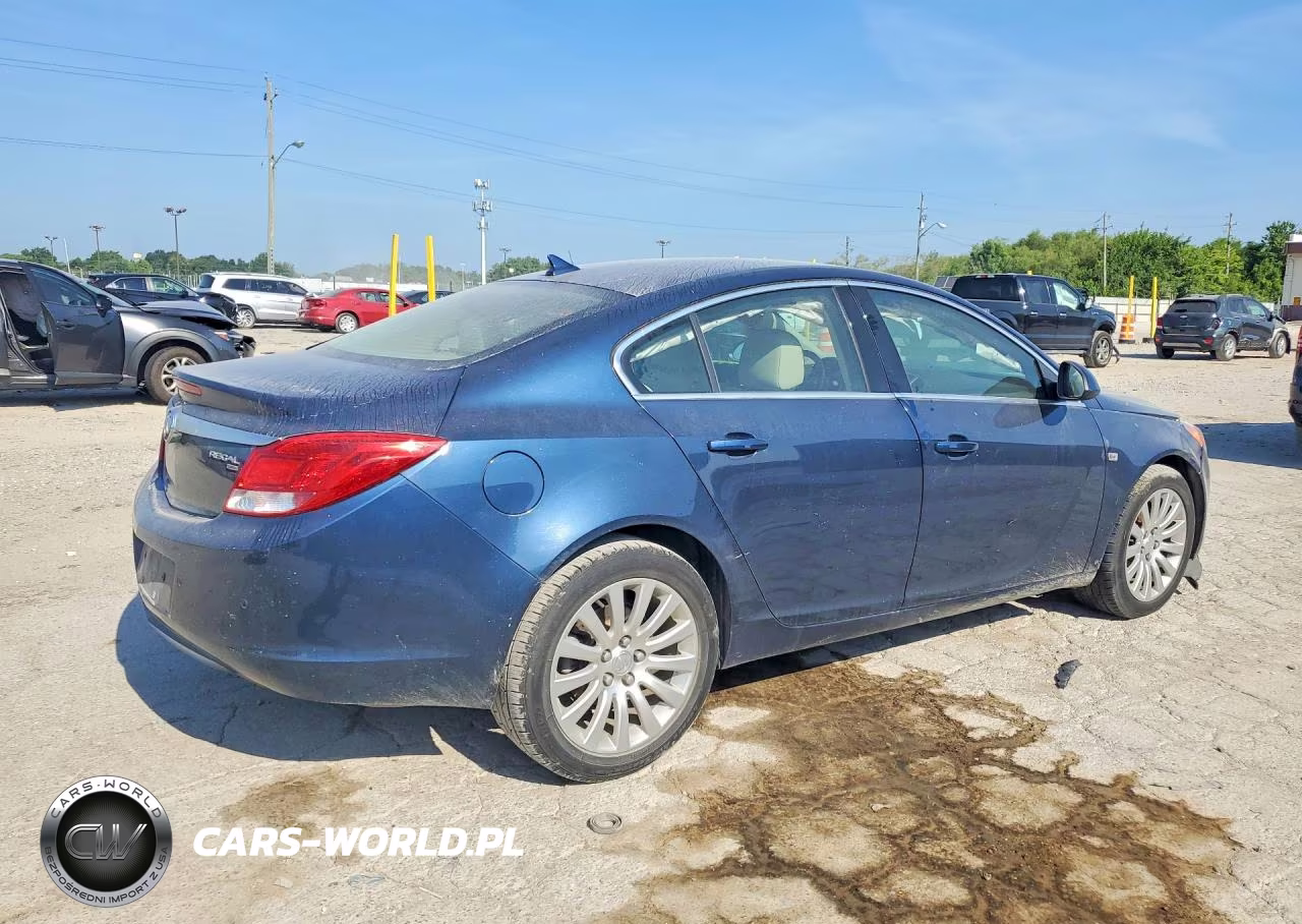 2011 Buick Regal Cxl VIN:W04GR5EC9B1033123 - 3