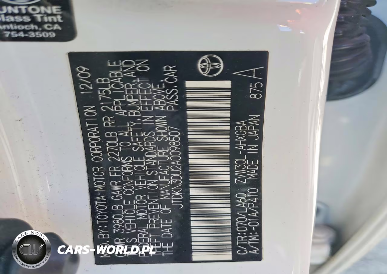 2010 Toyota Prius Iv VIN:JTDKN3DU2A0098507 - 12