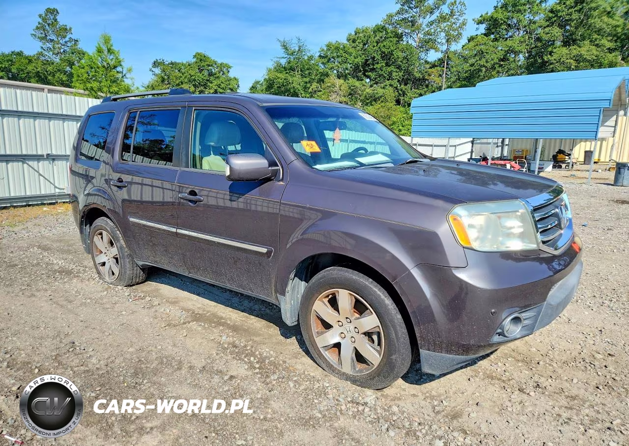 2015 Honda Pilot Touring VIN:5FNYF3H99FB008033 - 4