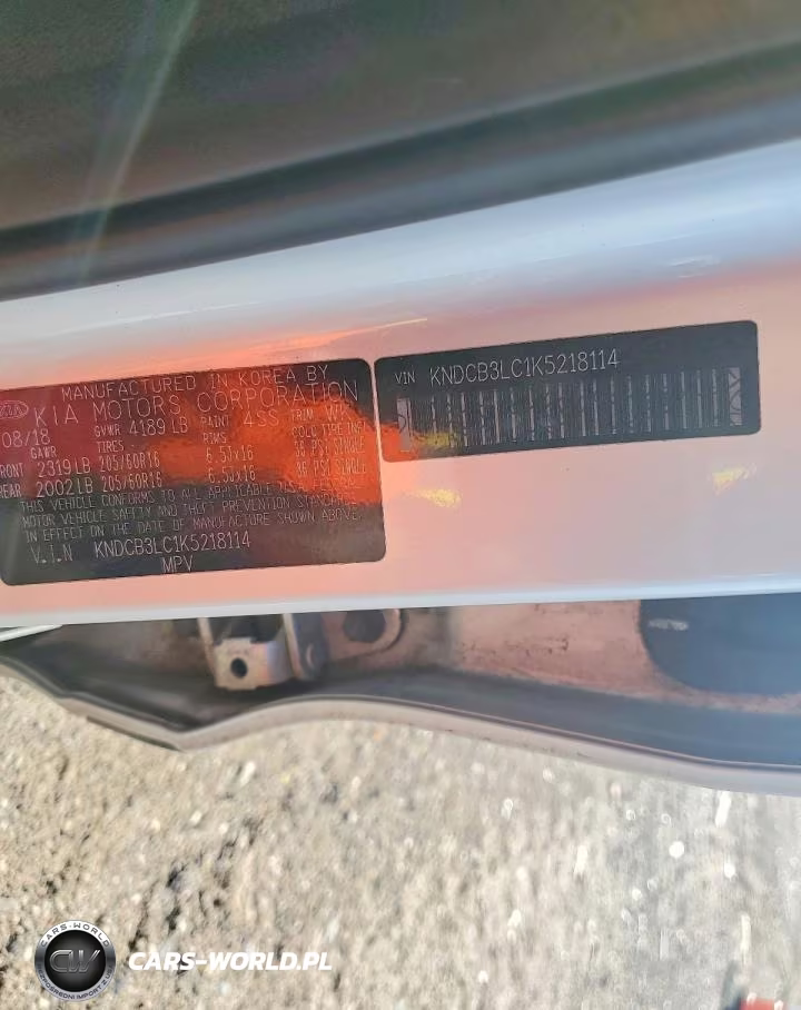 2019 Kia Niro Lx VIN:KNDCB3LC1K5218114 - 12