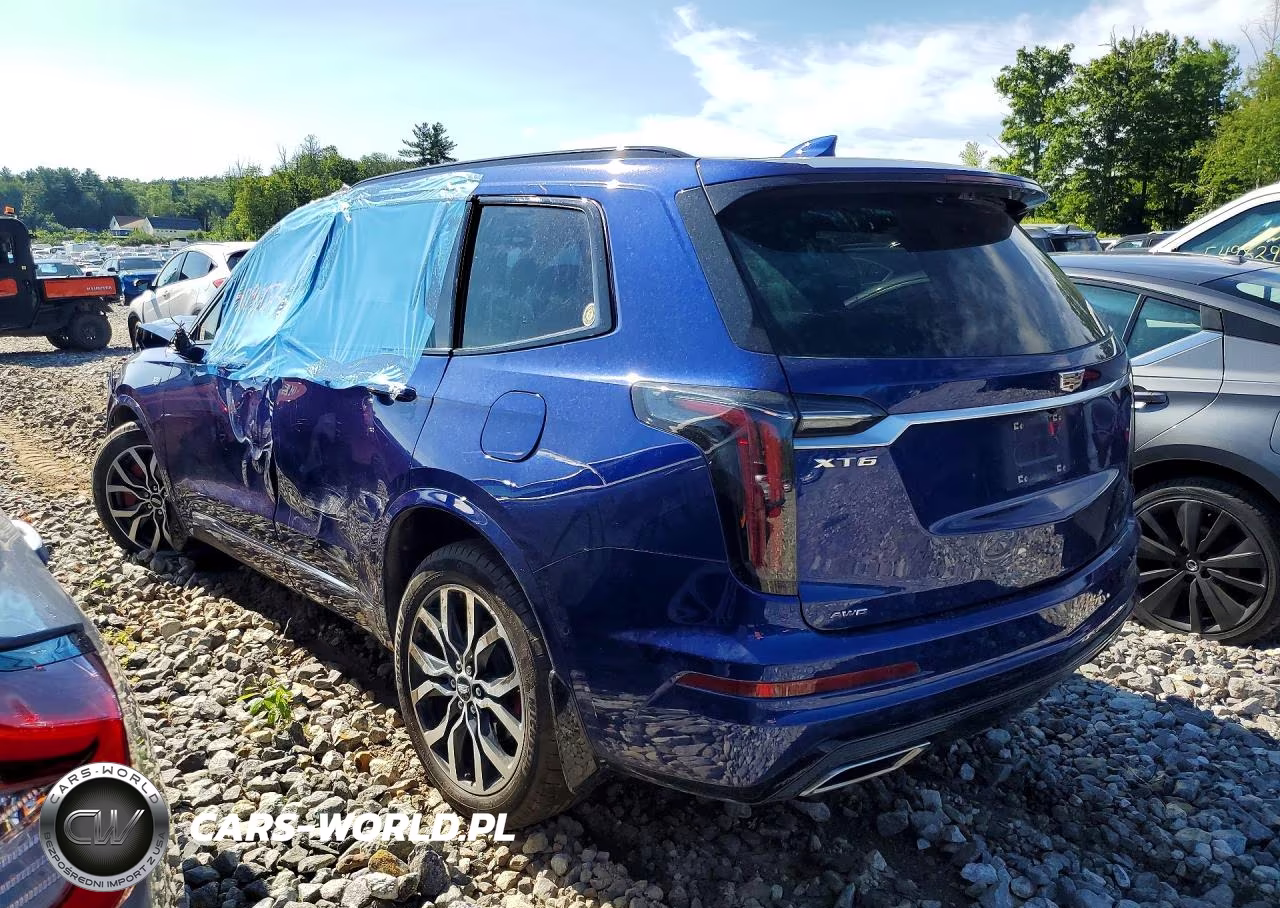 2025 Cadillac Xt6 Sport VIN:1GYKPGRS1SZ104569 - 2