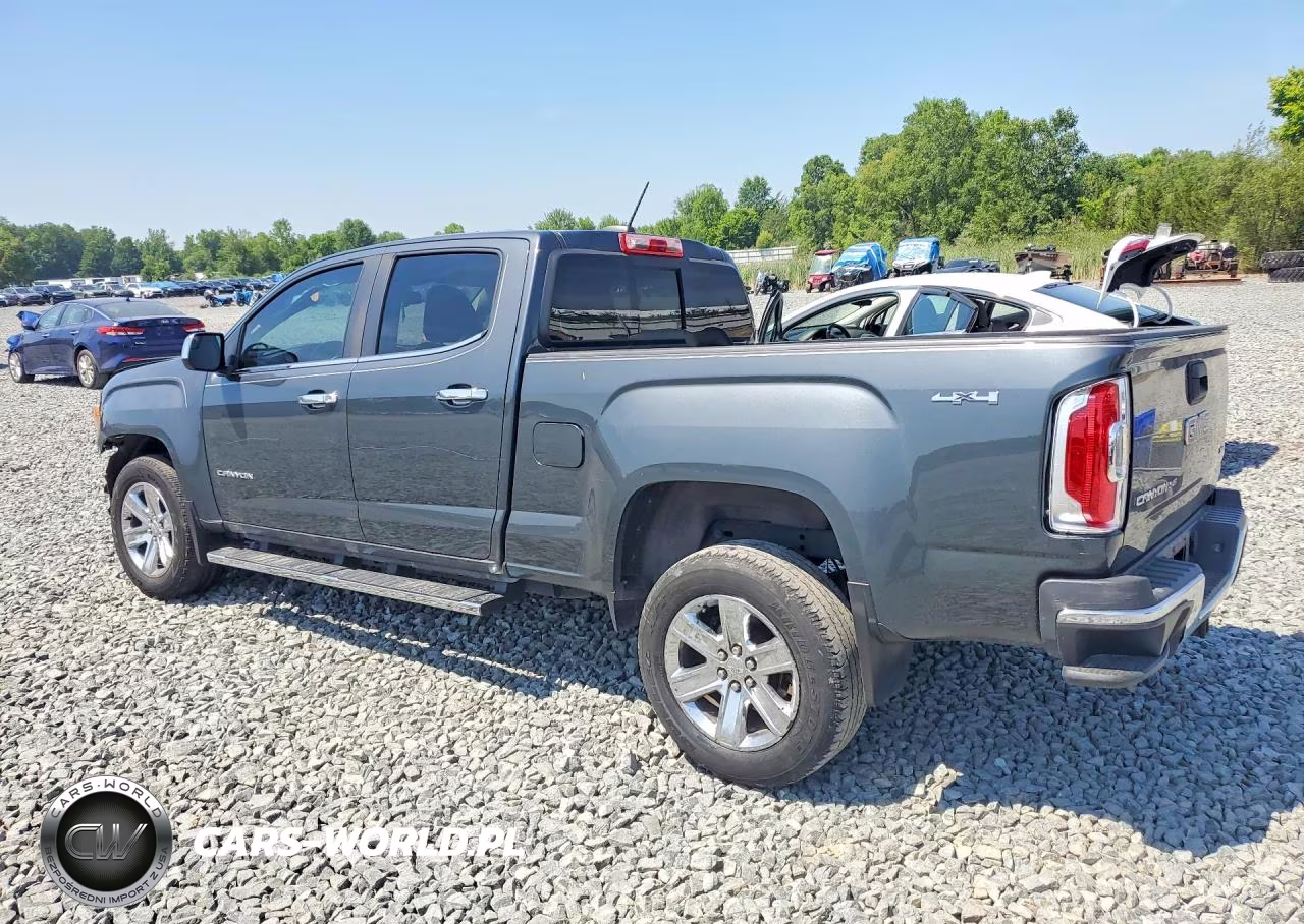 2017 GMC Canyon Slt VIN:1GTG6DEN0H1166694 - 2